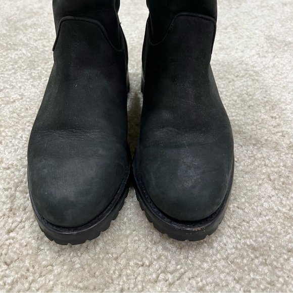 Cole Haan Black Leather Mid Calf Riding Boots Women’s Size 5 M F5755 Outdoor, - Picture 16 of 16